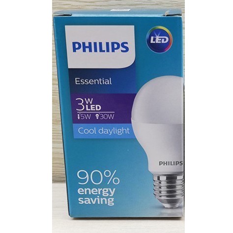 [Hàng Chính Hãng] Bóng đèn LED PHILIPS Essential ESS Bulb E27 A60, Bóng đèn tiết kiệm điện 5W-13W chất lượng sáng cao