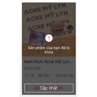 ACNE MỸ LYN (Kèm quà tặng)