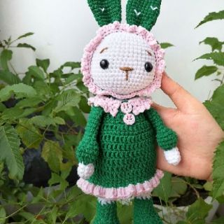 Thú bông móc len: Thỏ Mimi