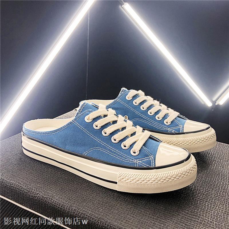 Giày Lười Canvas Cổ Thấp Thoáng Khí Thoải Mái Thời Trang Mùa Hè 34D | BigBuy360 - bigbuy360.vn