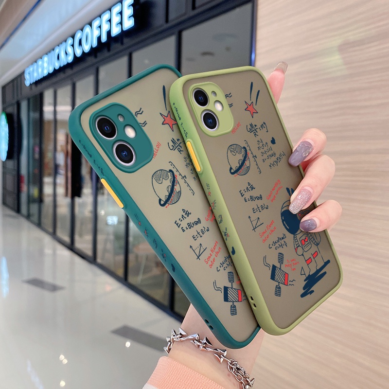 Ốp Điện Thoại Cứng Nhám Hình Phi Hành Gia Chống Sốc Bảo Vệ Camera Cho Realme 9 Pro Plus Narzo 50 Pro V25 Q5 5G