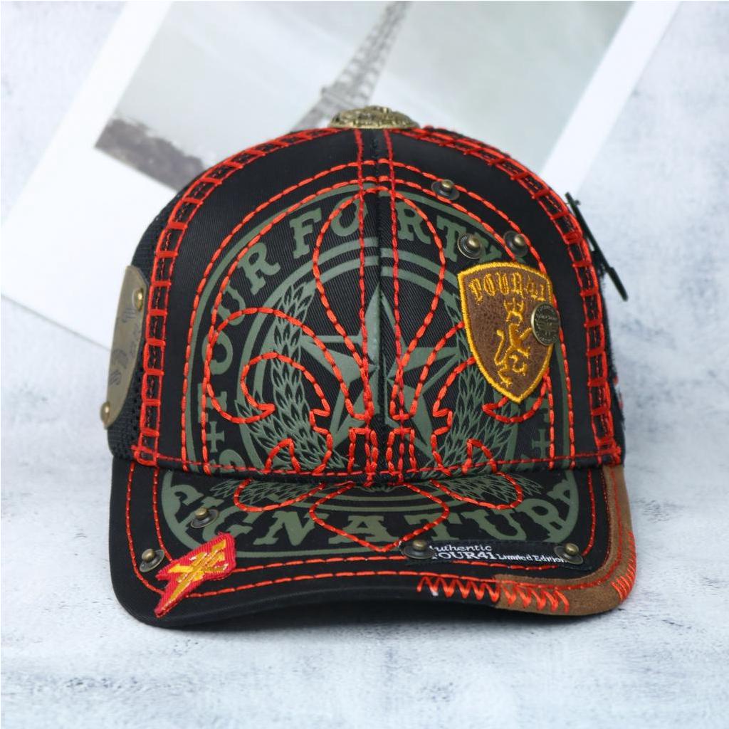 Nón kết thêu bích đuôi siêu nét cực chất