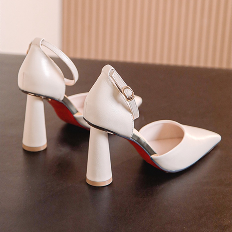 Giày cao gót mũi nhọn ZINA 8 phân, gót trụ, bít gót chuẩn hàng VNXK ZN0022