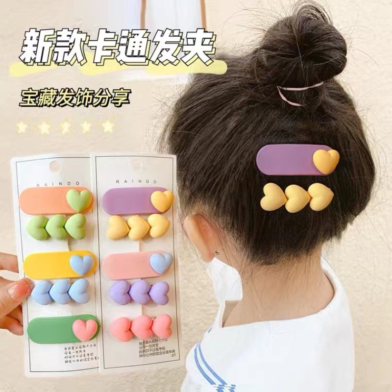 Kẹp Tóc Thiết Kế Dễ Thương Xinh Xắn Dành Cho Bé Gái