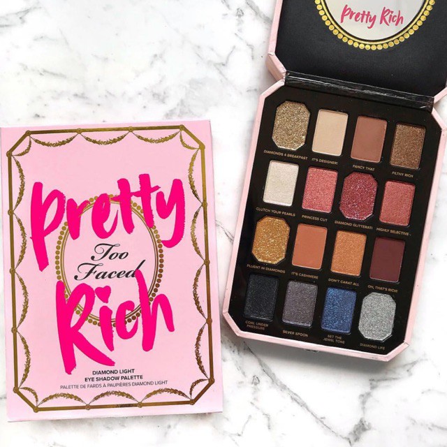 Bảng mắt Too Faced Pretty Rich Eye Shadow Palette