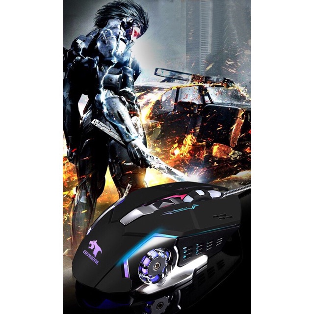 🌸Chuột Game Thủ DeTek Gear Lord G502 có đèn LED đổi màu cực đẹp🌸