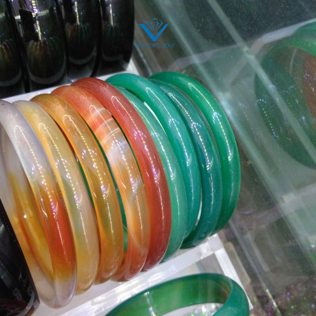 Vòng tay bản bé 6-8mm Van Jewelry V10619