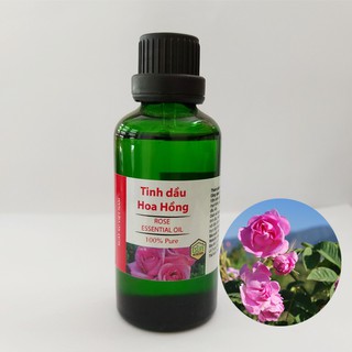 Tinh dầu Hoa Hồng loại 1 | Thơm phòng, khử mùi, xông hơi 10ml 30ml 50ml 100ml 1l