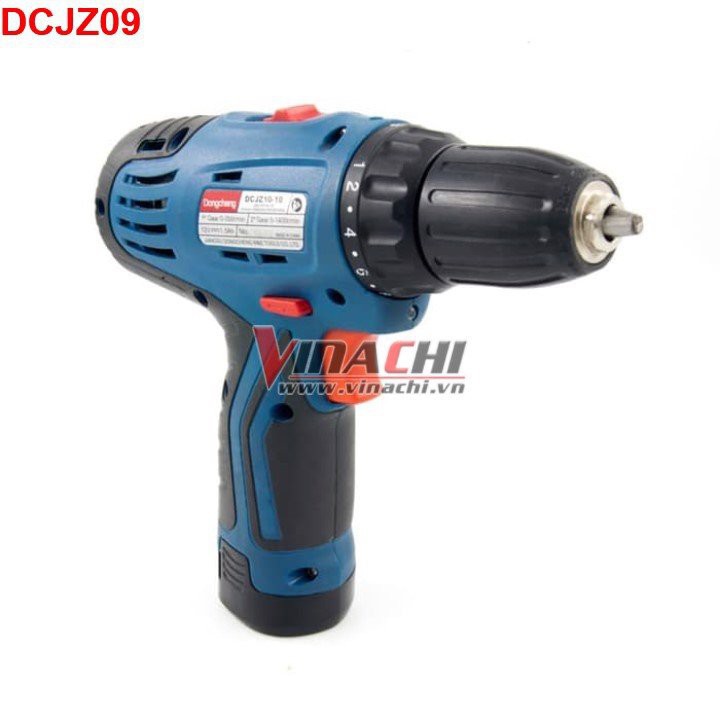 Máy Khoan Pin - Máy Khoan Pin Dongcheng DCJZ09-10 dùng để bắt vít treo tranh ảnh, sửa cánh cửa tủ hay giá treo đồ...