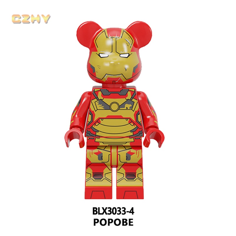 Bộ Đồ Chơi Lắp Ráp Mô Hình Chú Gấu Mini Cho Bé