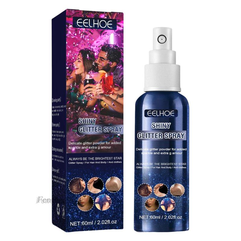 Chai Xịt Kim Tuyến Fenteer1 2.02fl.oz Dành Cho Trang Điểm Tiệc Tùng