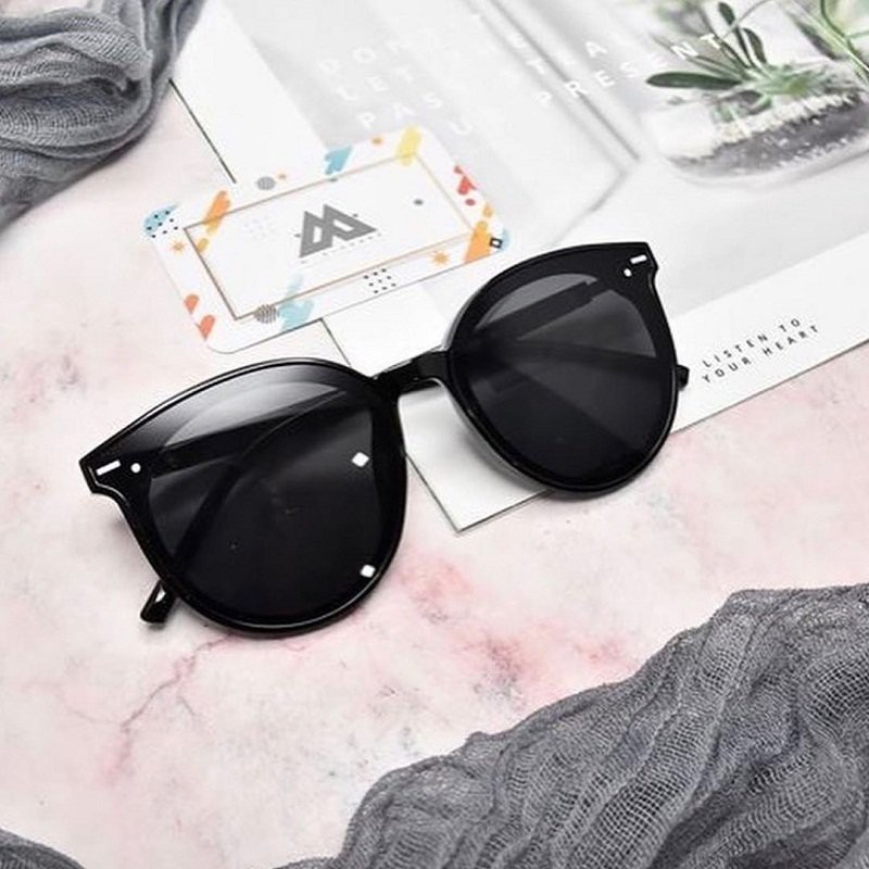 Kính mát nữ thời trang gọng vuông chống tia UV phong cách Hàn Quốc đẹp sang trọng ABICA 003
