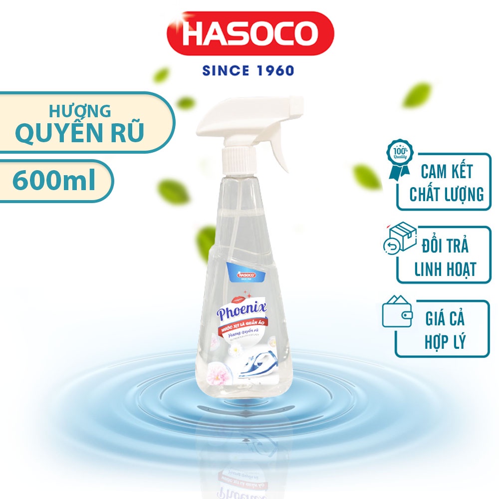 Nước Thơm Ủi Quần Áo Hương Quyến Rũ 600ml