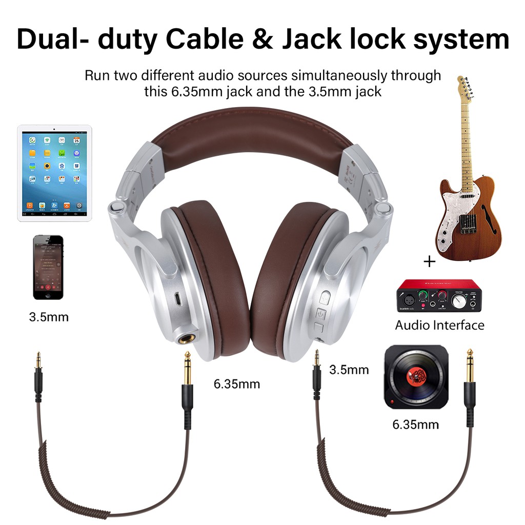 Tai Nghe Chụp Tai Không Dây Oneodio Fusion A70 Kết Nối Bluetooth 5.0 | BigBuy360 - bigbuy360.vn
