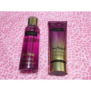 Kem dưỡng da và Mist Victoria’s Secret  Love Addict