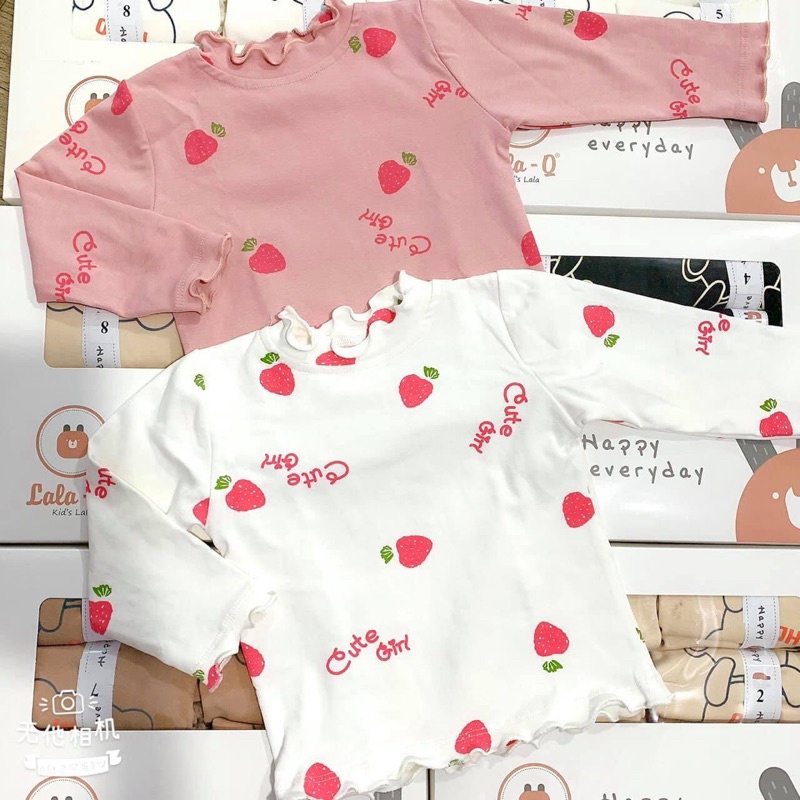 Áo cotton giữ nhiệt cho bé