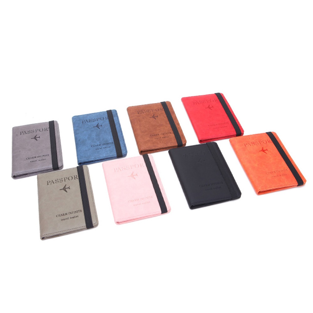 Bao da đựng hộ chiếu/ thẻ ngân hàng/ vé máy bay tiện dụng