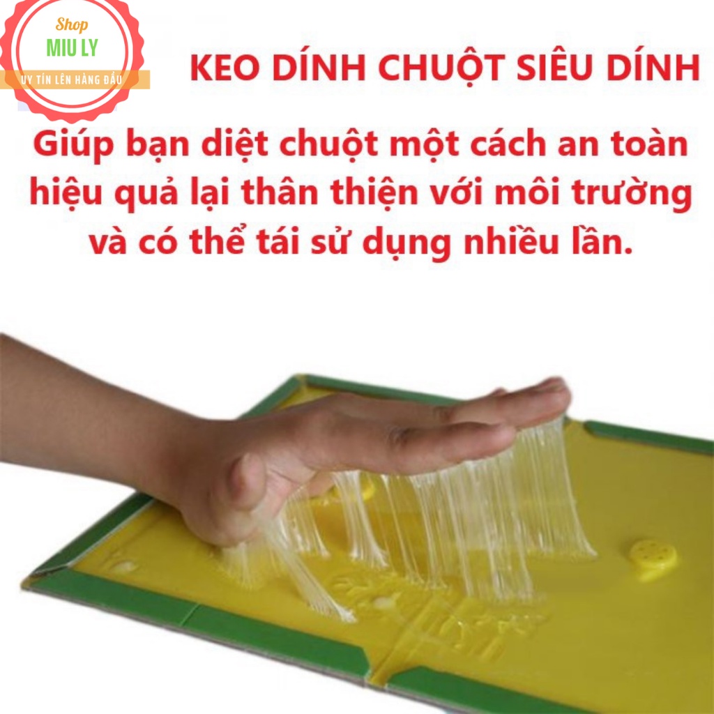 Keo Dính Chuột Chính Hãng Hàn Quốc Kèm Mồi Siêu Dính