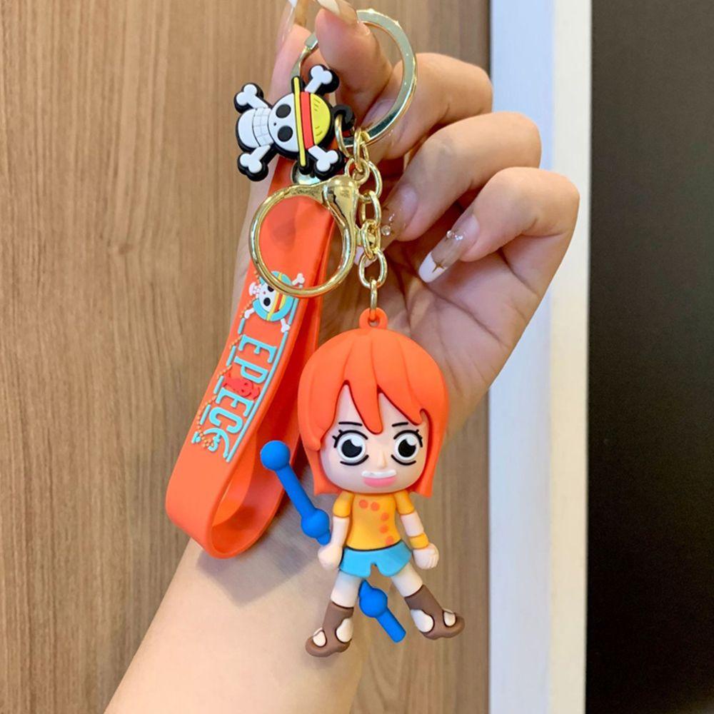 Móc Chìa Khóa Hình Nhân Vật Hoạt Hình Luffy Sáng Tạo