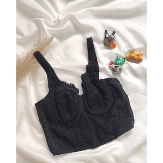 Áo corset đen 2hand