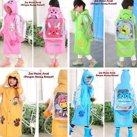 Áo Mưa Trẻ Em Mefine Mj-229 Nhiều Màu