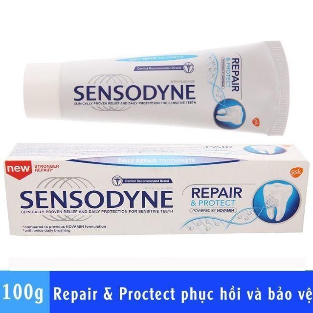 Kem đánh răng sensodyne chống ê buốt, làm trắng răng ( 100g )