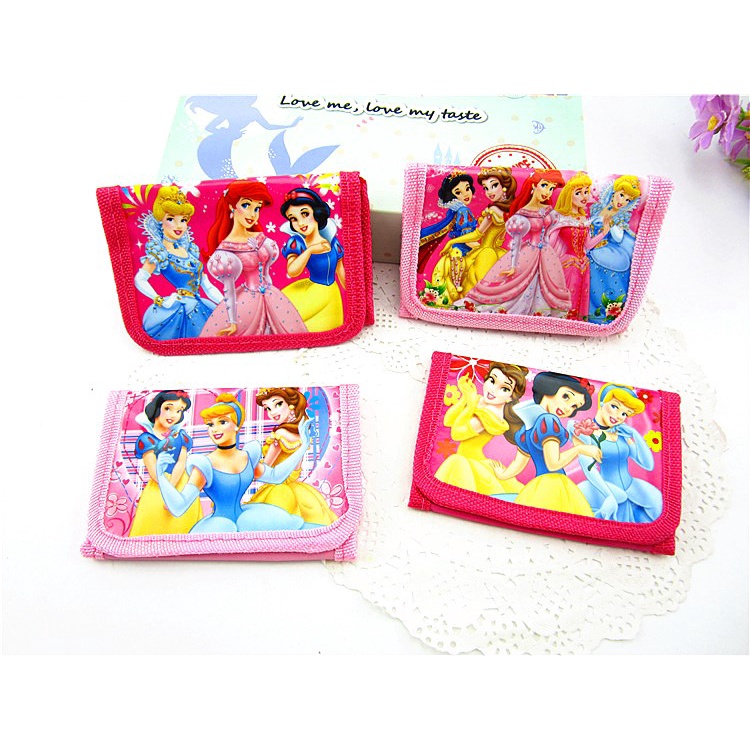 Ví Đựng Tiền Xu Hình Nhân Vật Hoạt Hình Disney Người Nhện / Minnie frozen Cho Trẻ Em