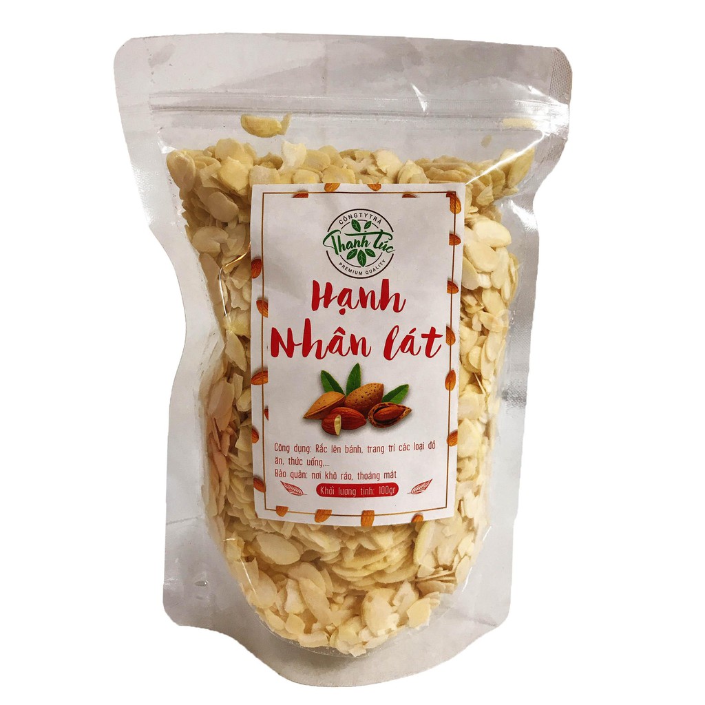 Hạnh Nhân Lát Gói 500gr & 1kg
