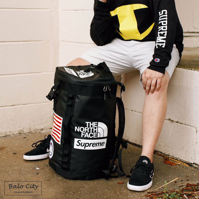 Túi Du Lịch The North Face x Supreme Base Camp Duffel - Chống Nước - Túi Trống