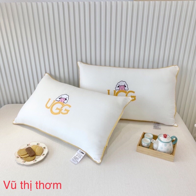 RUỘT GỐI KHÁNG KHUẨN CAO CẤP UGG KÍCH THƯỚC 48*74cm dành cho hàng nhập(2 chiếc)