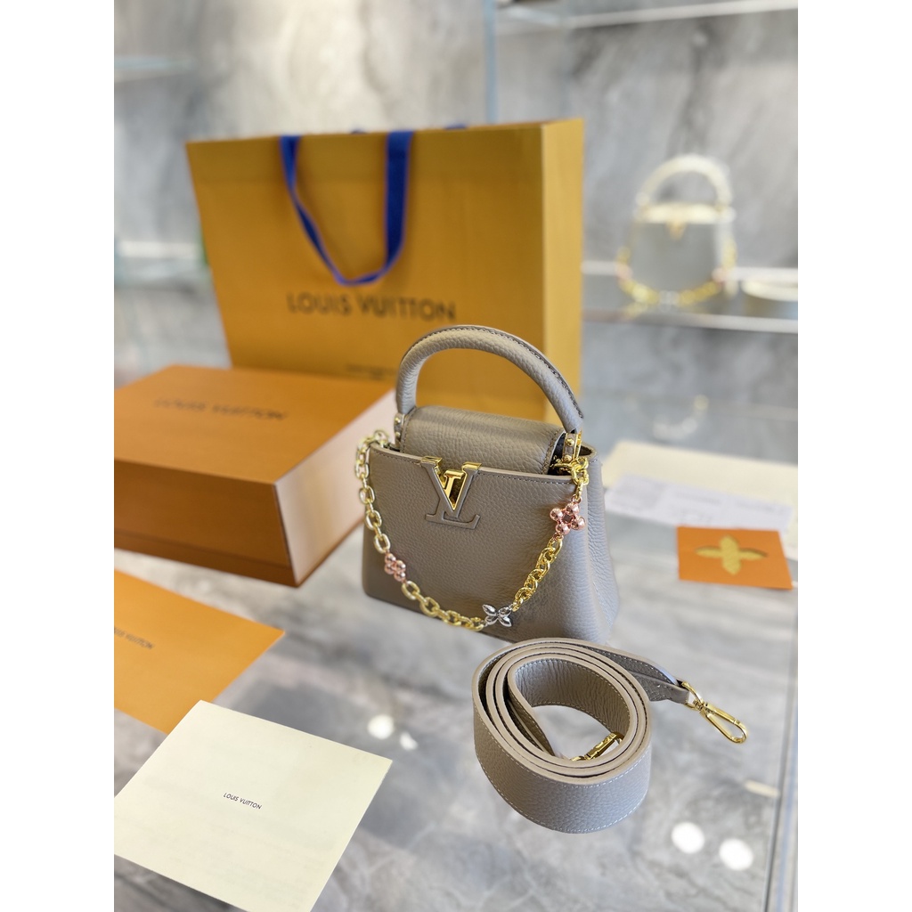 Túi xách tay da thật thời trang cao cấp Louis Vuitton LV cho nữ phong cách sang trọng