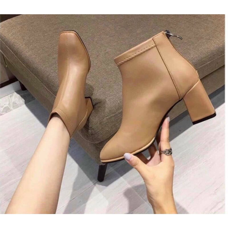 👢👠Boots lửng da mềm siêu êm.