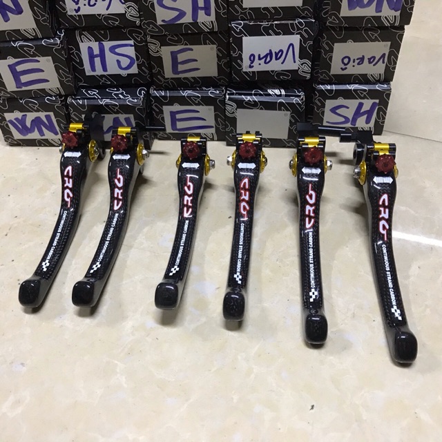 Cặp tay crg carbon cho ex,sh,vario,winner