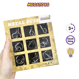 Đồ chơi trí tuệ- Giải mã 9 hình Cast Puzzle