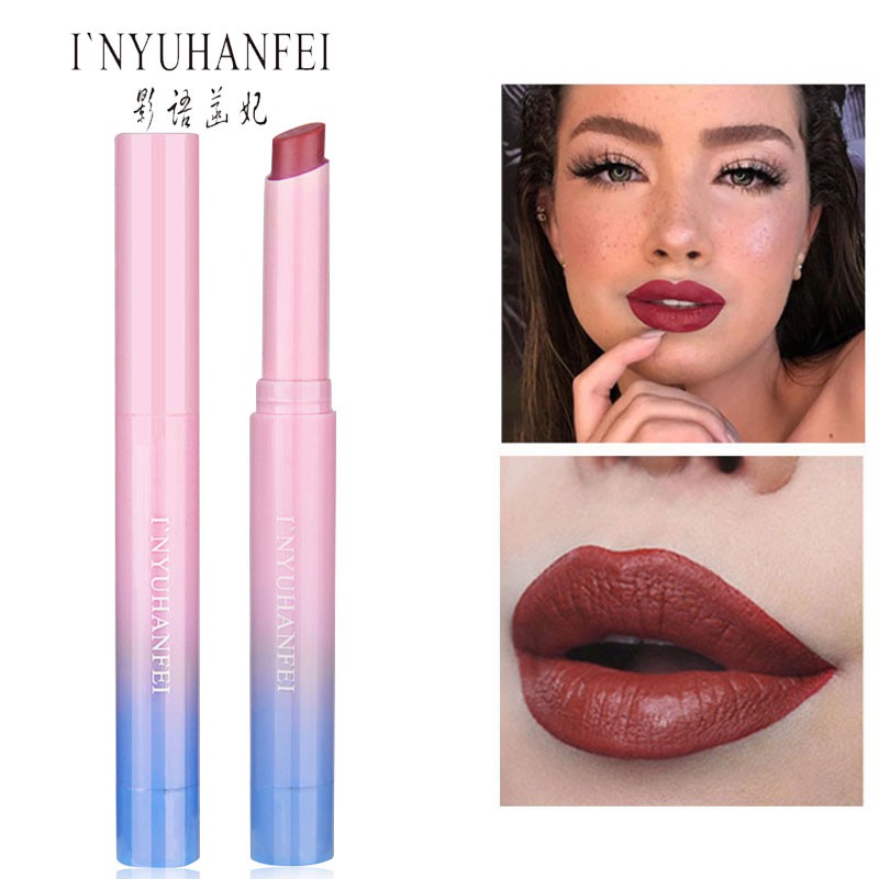 (Hàng Mới Về) Son Môi Dưỡng Ẩm Lâu Trôi Màu Sắc Thời Trang Dành Cho Nữ | BigBuy360 - bigbuy360.vn
