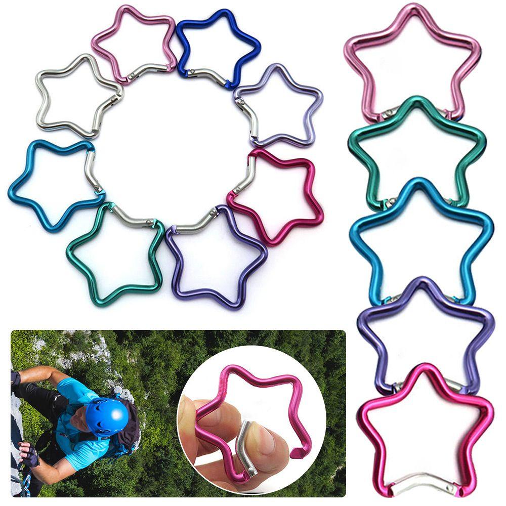 MUVAKO Set 6 / 12 Móc Khóa Leo Núi Bằng Hợp Kim Nhôm Nhiều Màu