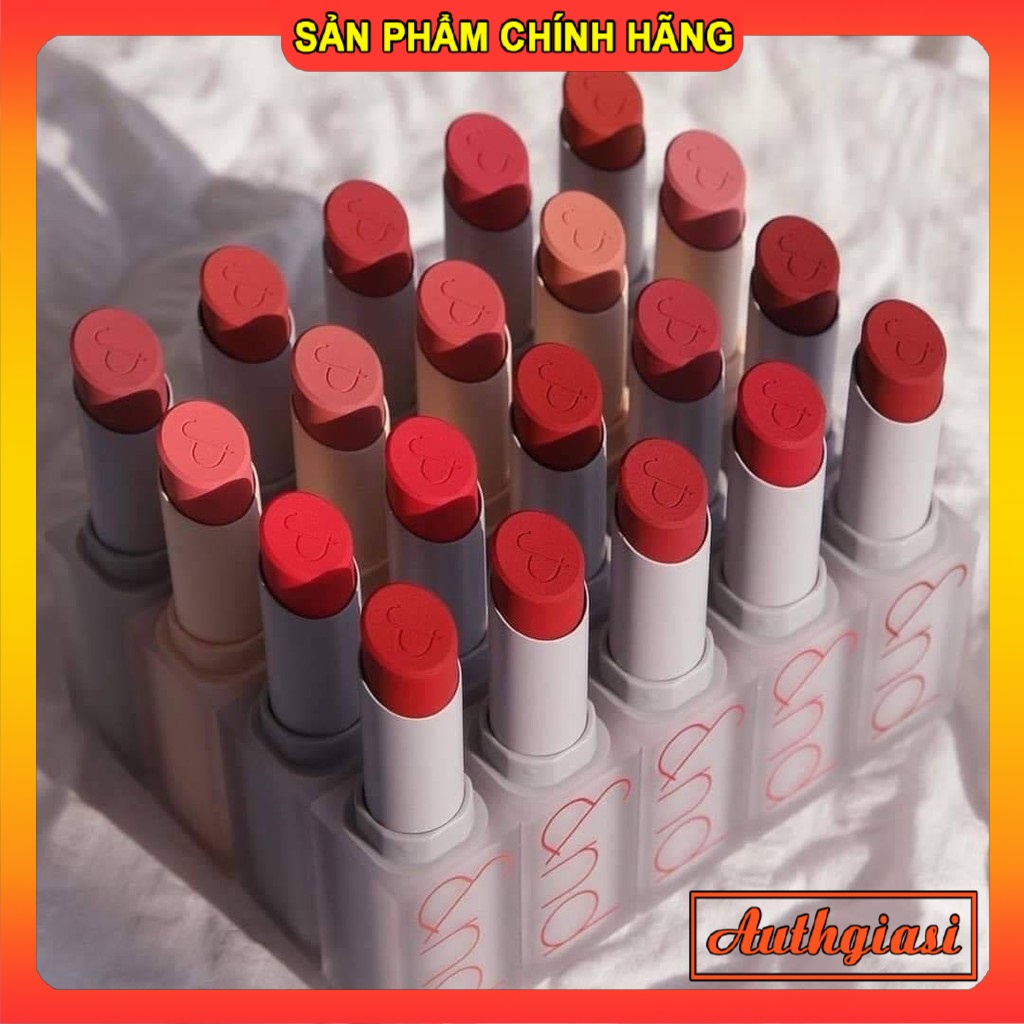 Son Thỏi ROMAND Zero Matte Lipstick siêu lì mềm mịn môi