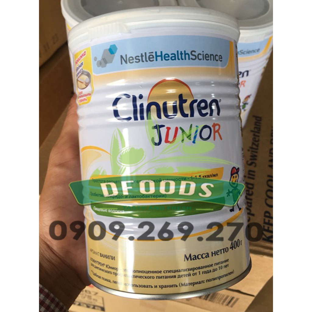 Sữa béo Nga Clinutren Junior 400gr