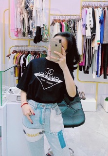 🆕Áo in logo  chất lừ luôn khách nha👍👍👍