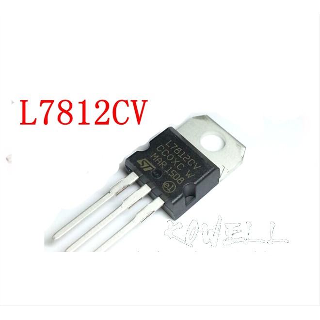 10 cái - IC ổn áp L7812CV