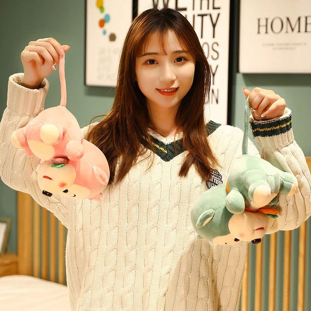 Đồ chơi nhồi bông Hình Khỉ Đeo Khăn Choàng Cổ Dễ Thương