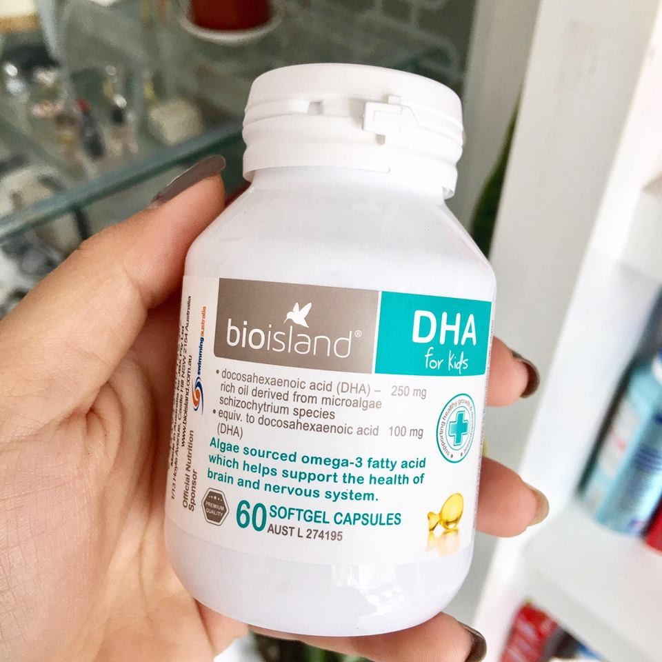 Kẹo dẻo DHA hình cá BIO cho bé từ 7 tháng tuổi