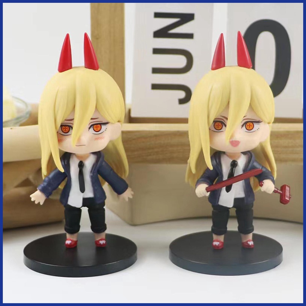 Mô Hình Nhân Vật Hoạt Hình The Gang Makima Orange Dog Bằng Pvc