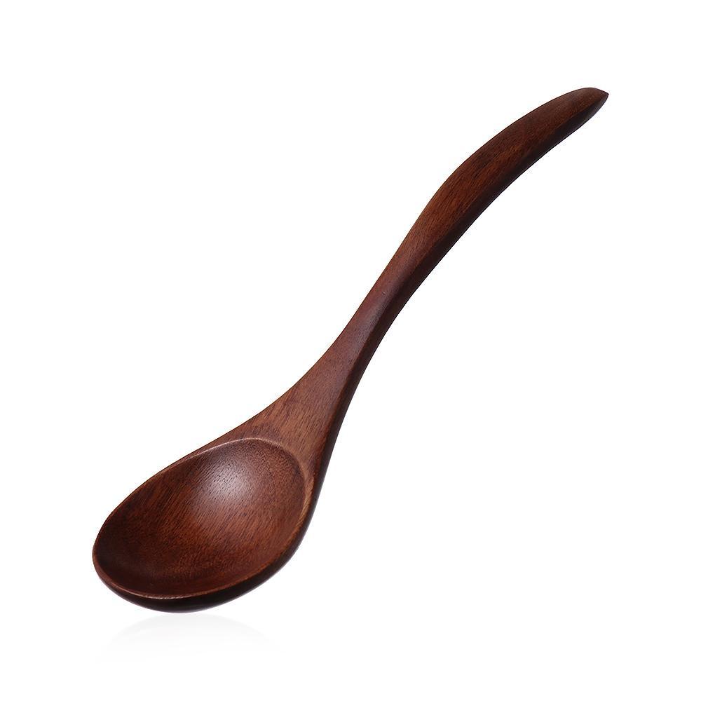 Muỗng Gỗ Ăn Món Tráng Miệng Phong Cách Nhật Bản