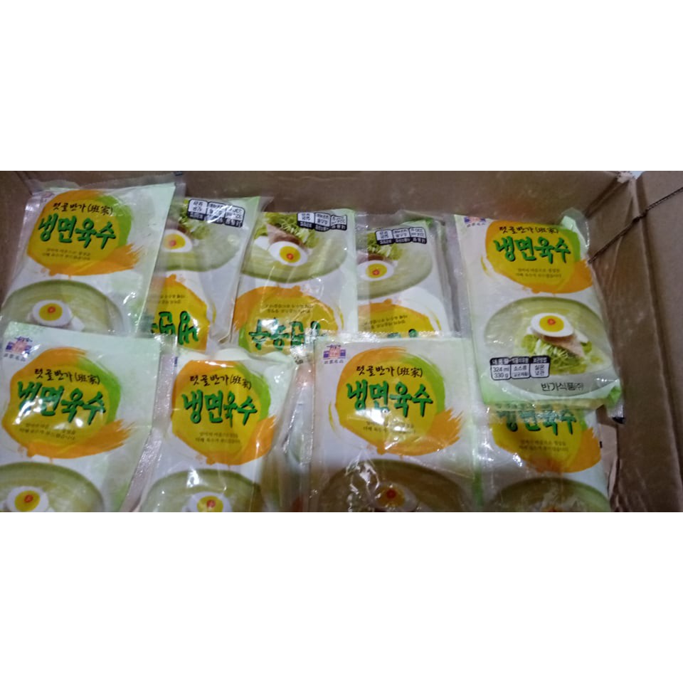 Nước mỳ lạnh hàn quốc panga (thùng 30 gói) - 냉면육수