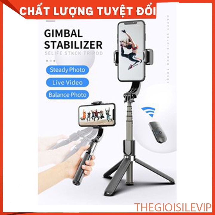 GẬY CHỐNG RUNG GIMBAL STABILIZER L08, chống rung hiệu quả, hỗ trợ quay video chuyển động, giá cực số