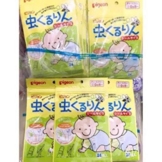 Miếng dán đuổi muỗi pigeon cho trẻ dưới 6th