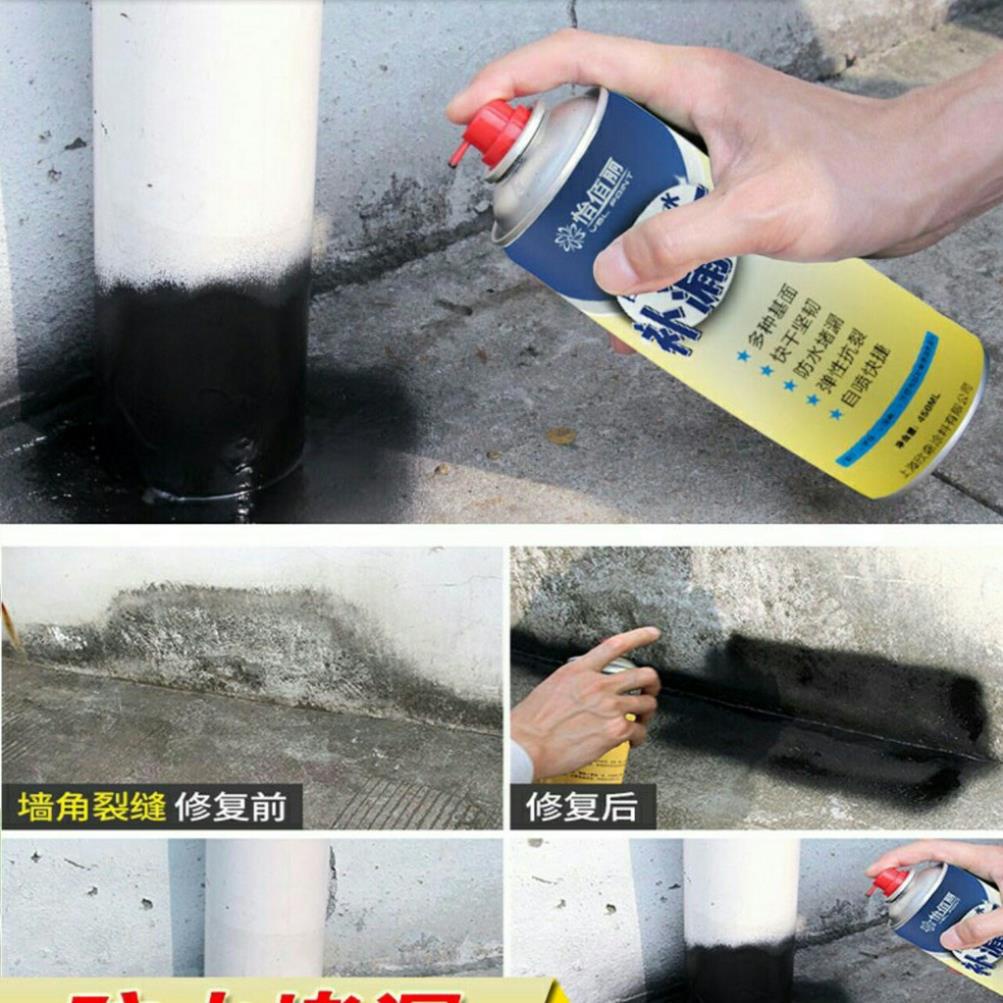 Bình xịt chống thấm dột, chống nước, chai xịt chống dột mái nhà, tường, ống nước đa năng ( tuyển khách sỉ)