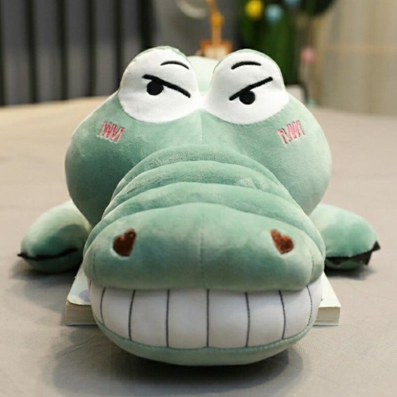 Gấu Bông Cá Sấu Mặt Ngáo nhồi bông to đẹp hàng cao cấp