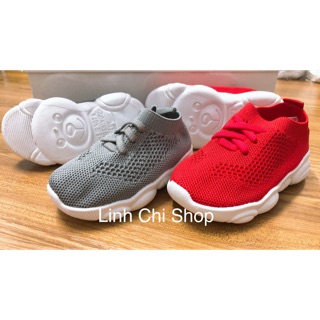 Giầy chun thể thao đế hình gấu size 22-39, hàng có sẵn